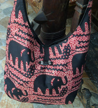 Load image into Gallery viewer, African Elephant Print Over The Shoulder Bag