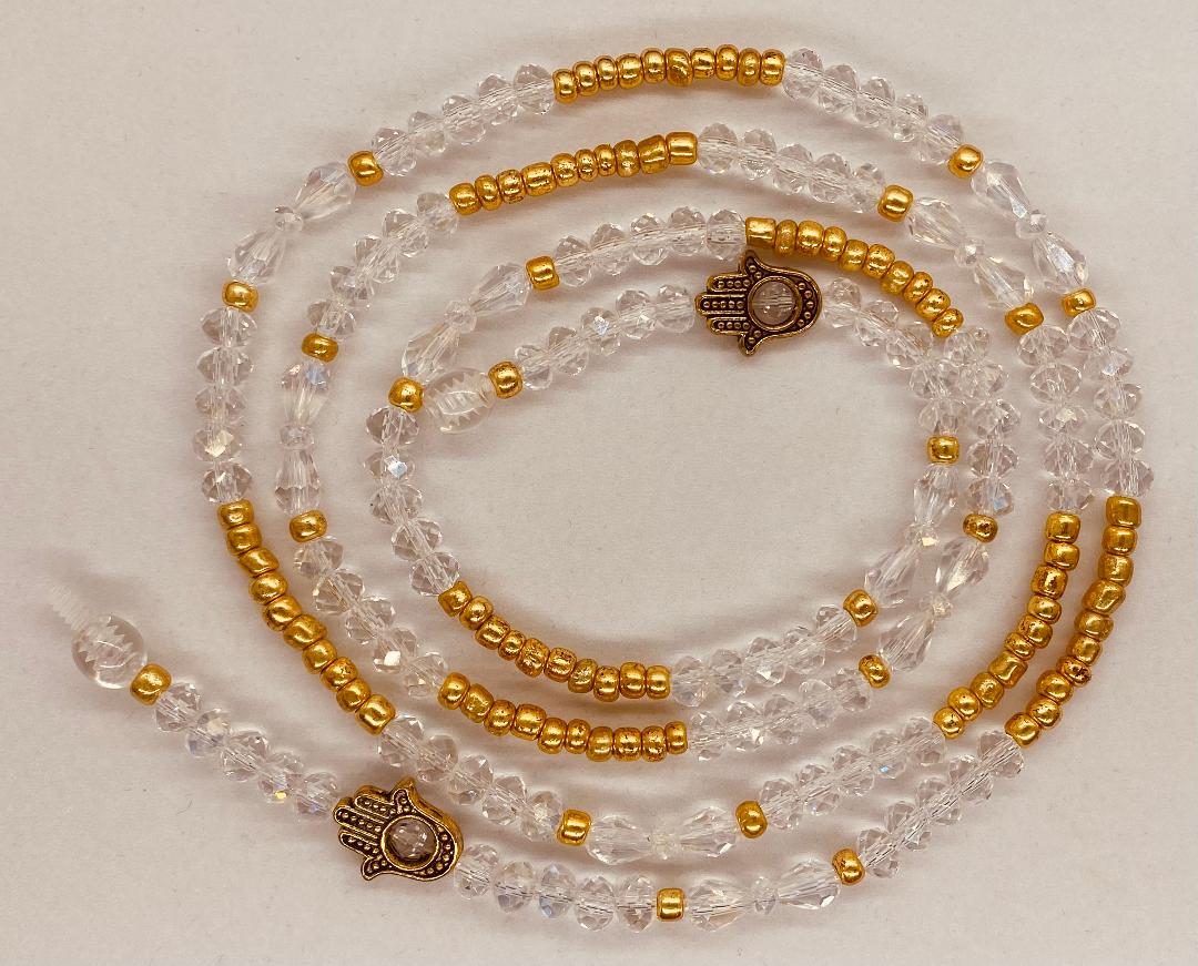 Hamsa Waist Beads