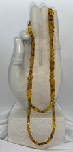 Load image into Gallery viewer, Handcrafted Amber &amp; Yellow Crystal &amp; Glass, West African Style Waist Beads
