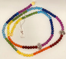 Load image into Gallery viewer, Chakra Colors Handmade West African Waist Beads
