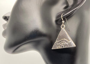 Afrocentric Ethnic Egyptian Eye of Horus Ear Jewelry