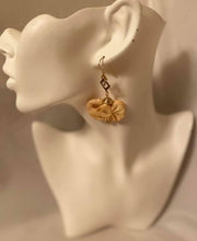 Load image into Gallery viewer, Afrocentric Ethnic Elephant Ear Jewelry Brass Gold Finish
