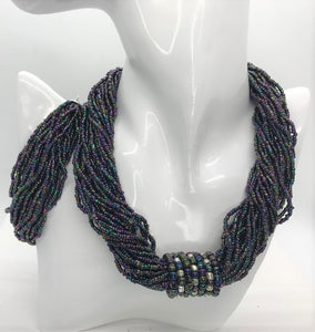 Multicolor Necklace & Bracelet Set