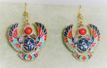 Load image into Gallery viewer, Afrocentric Ethnic Egyptian Scarab Ear Jewelry
