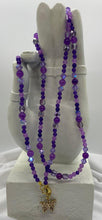 Load image into Gallery viewer, Purple Crystal w/ Butterfly Charm
