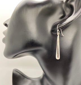 Sterling Silver Long Dangle Earrings