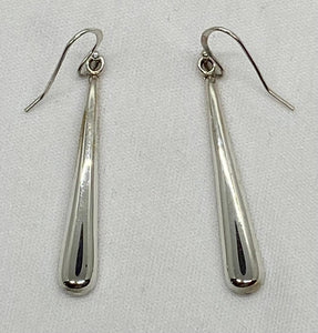 Sterling Silver Long Dangle Earrings